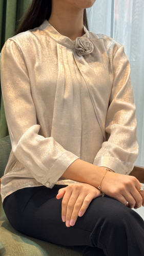 خرید شومیز ساتن شاین