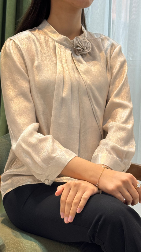 خرید شومیز ساتن شاین