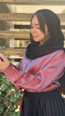 شومیز ساتن شاین براق مدل آتش