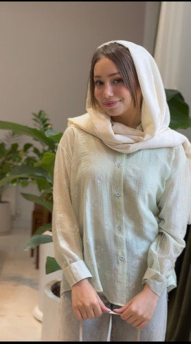 شومیز حریر خنک مدل سوسن
