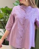 شومیز خنک گلدوزی شده مدل شراره