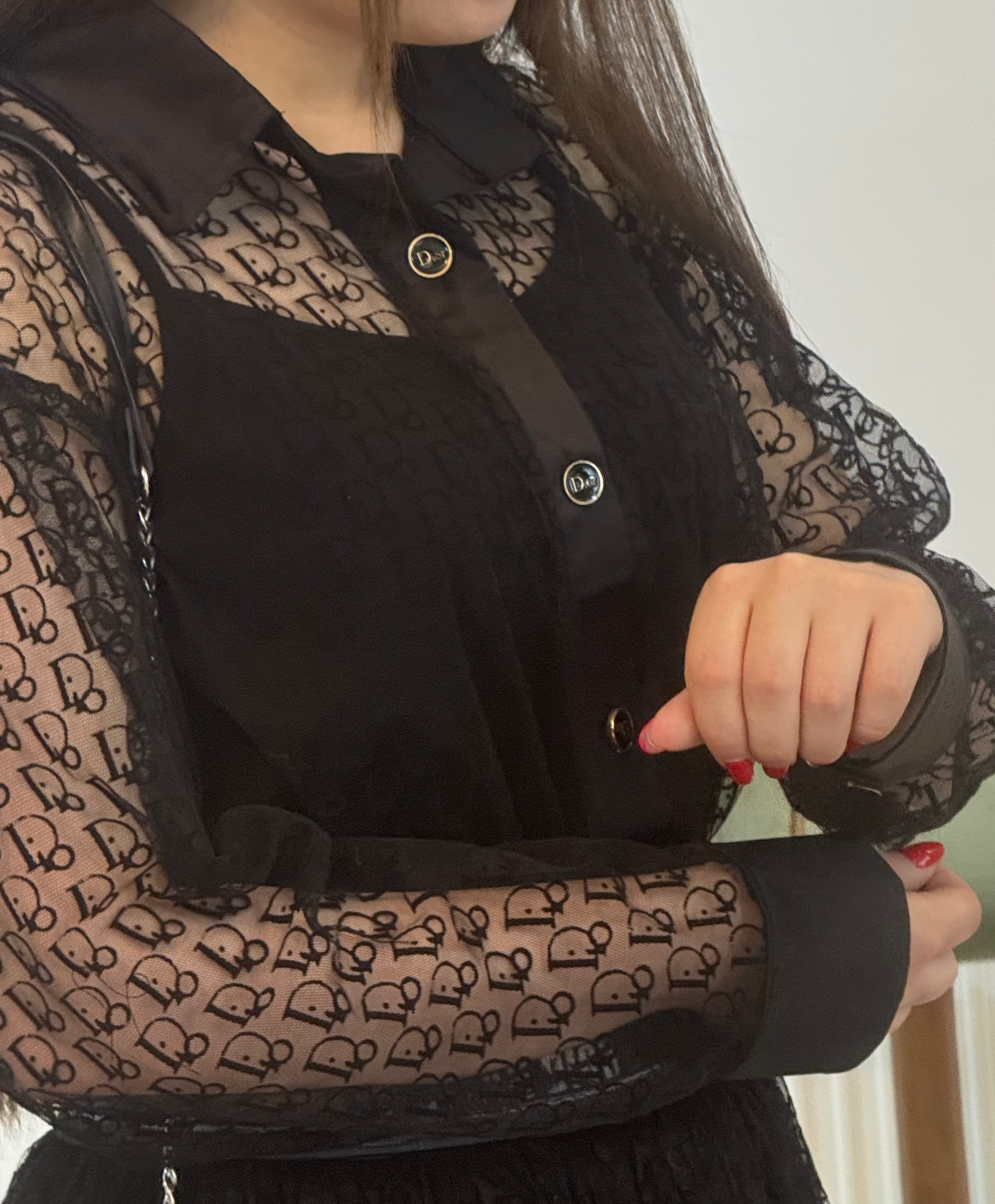 ست کراپ و دامن Dior
