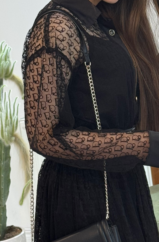 ست کراپ و دامن Dior