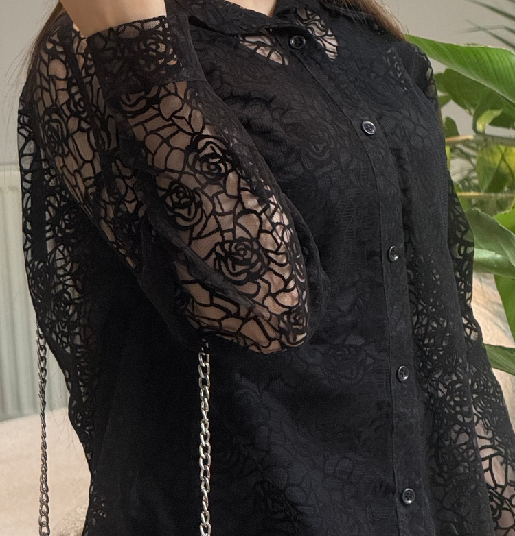 شومیز تور پرنسس مدل گل رز